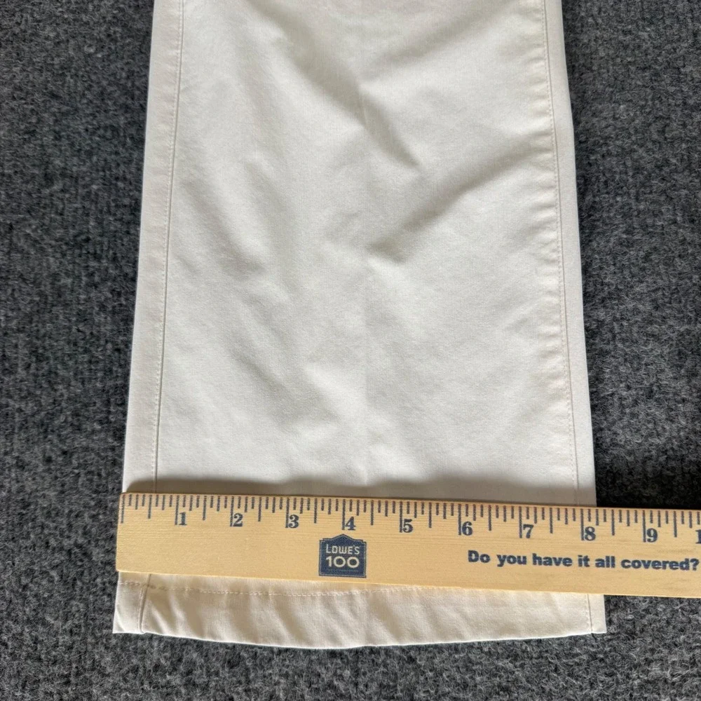 Titleist Mens Golf Pants 32x32 White Straight Leg Performance Stretch Athletic